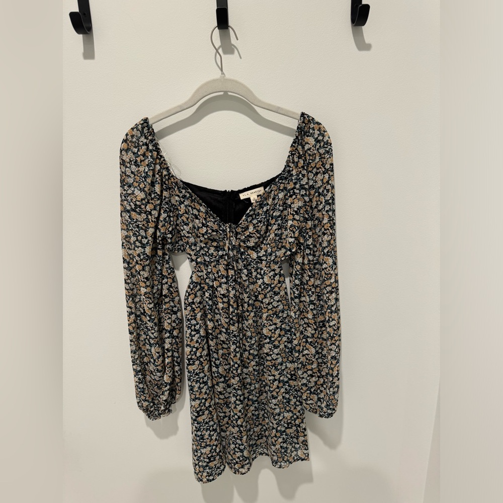 Floral Long Sleeve Dress